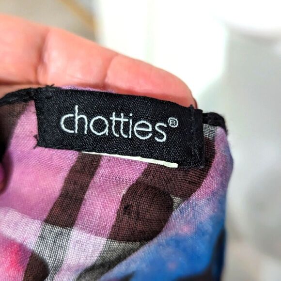 Vintage Women's Colorful Zebra Print Infinity Scarf - Picture 8 of 8